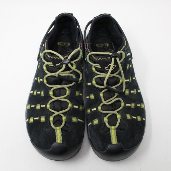 Salewa Shoes Mens 12 Black/Smoke MS Capsico Insulated Approach Outdoor Low Top - Picture 1 of 13